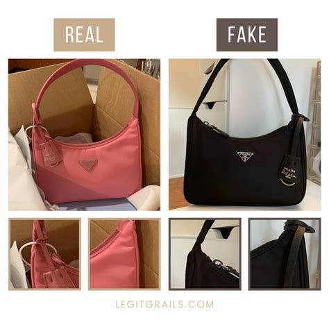 authentic vs fake prada bag|prada knockoff bag.